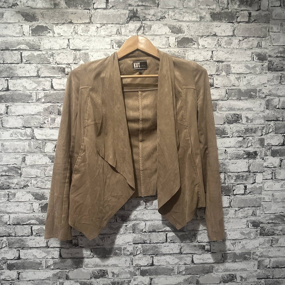 EUC Kut from the Kloth Brown Women's Blazer Size Small